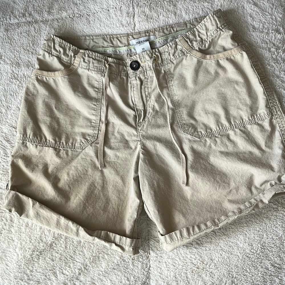 Merona Khaki Cargo Shorts